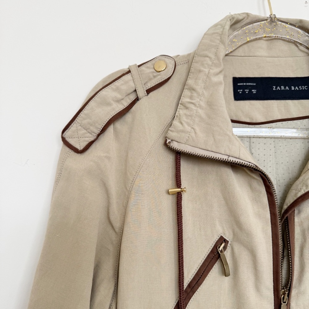 Beige Utility Jacket - Picture 13 of 15